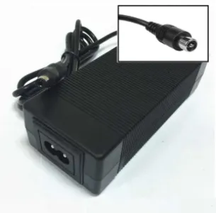 Acculader 42v 2A (RCA/Tulp) Vervanging 36v fietsaccu sslc084v42