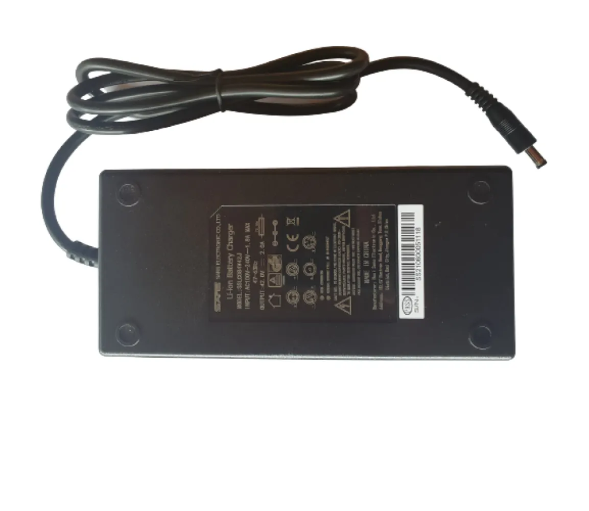 SANS Acculader 42v 2A (2.1 connector) Vervanging 36v fietsaccu sslc084v42