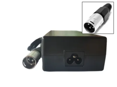 Acculader Gazelle Li Ion accu e-bike XLR 3 pin