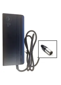 Acculader 42v 2A (XLR4) Koga ION PMU4 36v fietsacculader oplader Accell BSC420012000