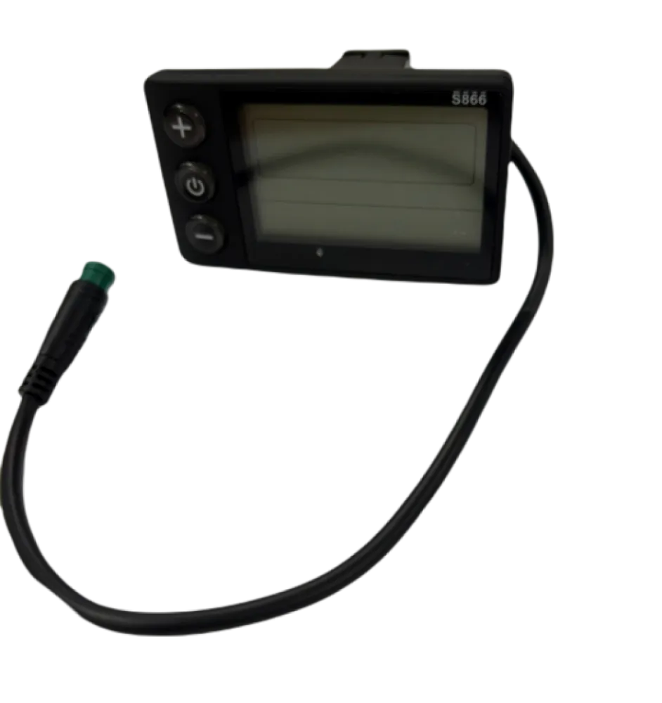 Elektrische Fiets LCD-scherm S866 24 V 36 V 48 V waterdicht fietsweergave e-bike display IP65 bedieningspaneel